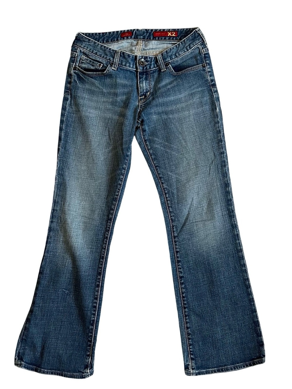 Express X2 Stella Boot Jeans Women’s 4s Low Rise 30” Waist, Inseam 28”